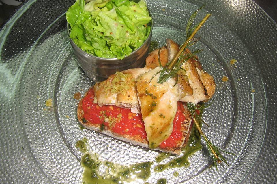 Peperonata, Banquetería