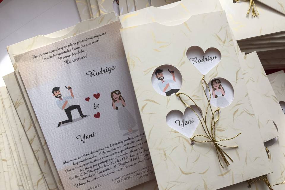 QDiseñístico, Invitaciones