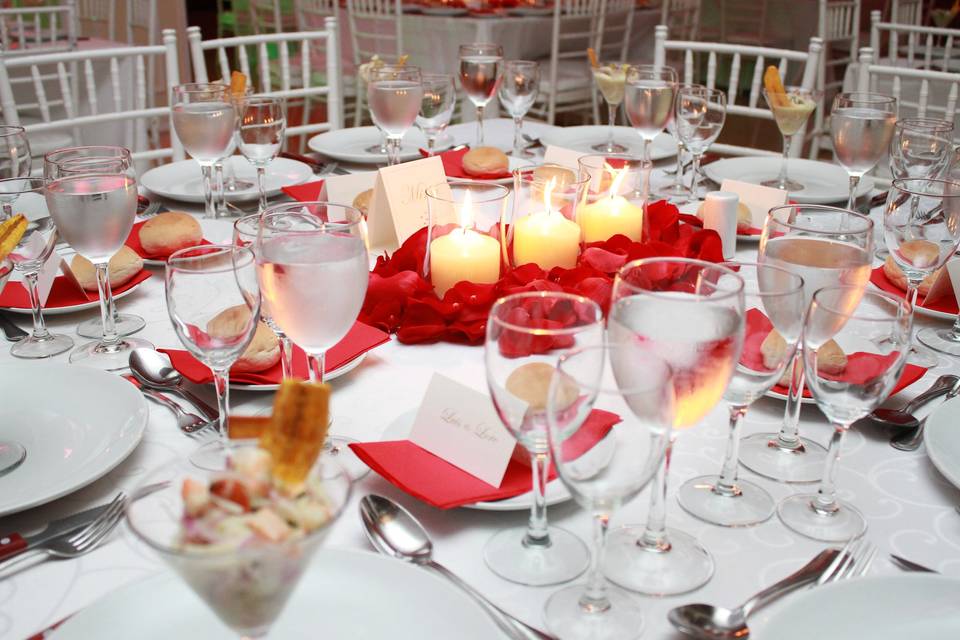 Ríos Banquetería, Banquetería
