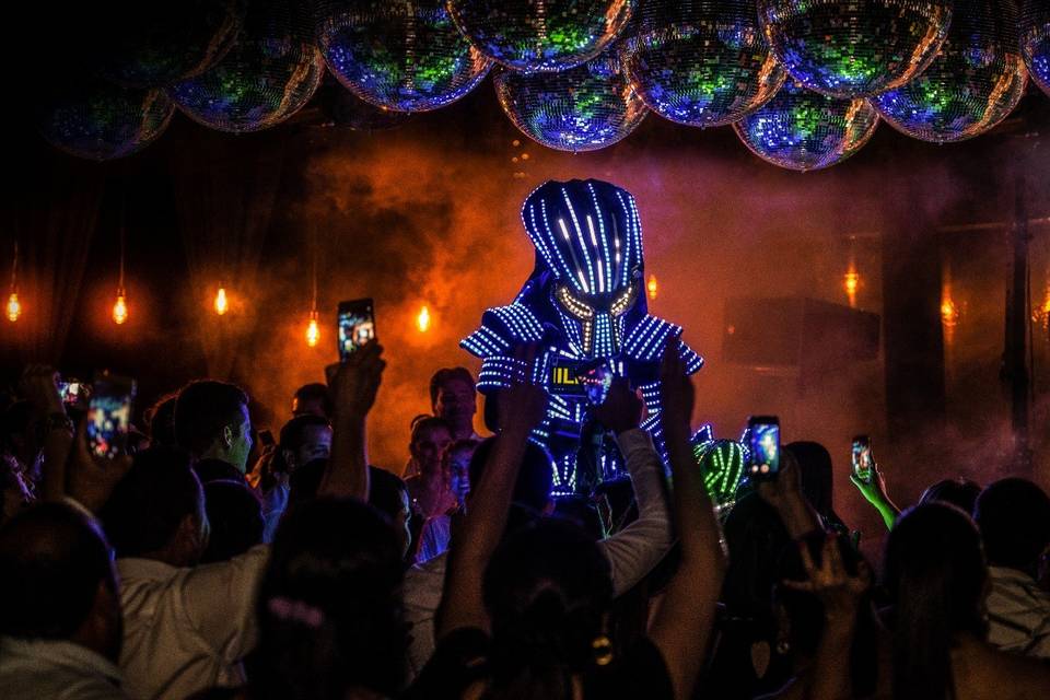 Robot Led Chile