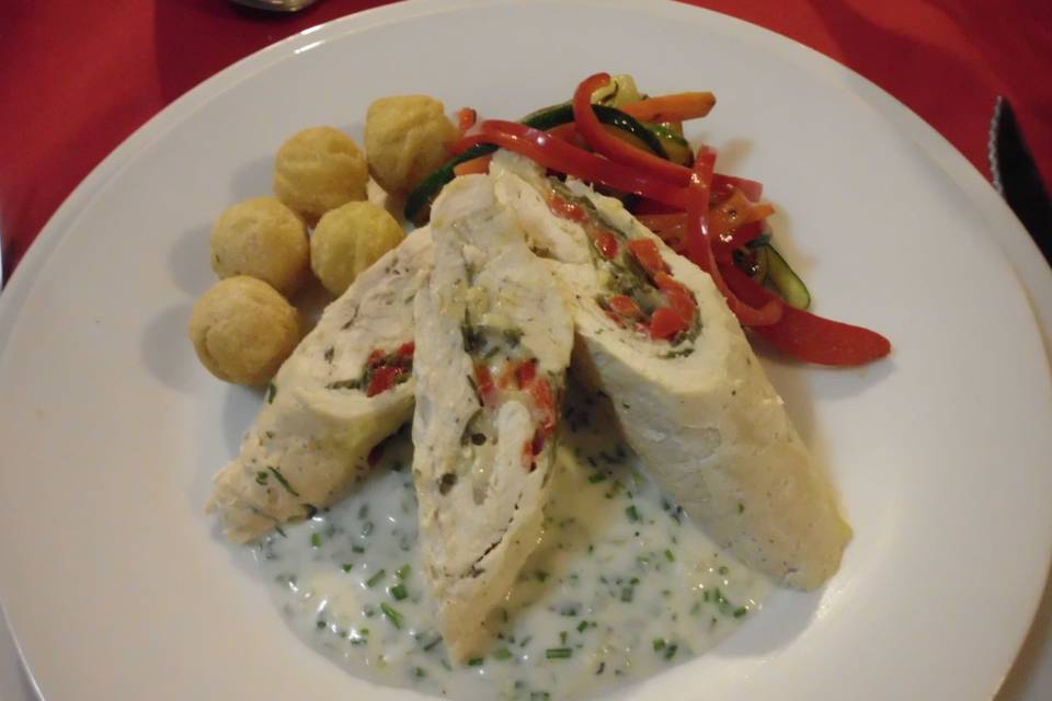 Rosita Almuna, Banquetería