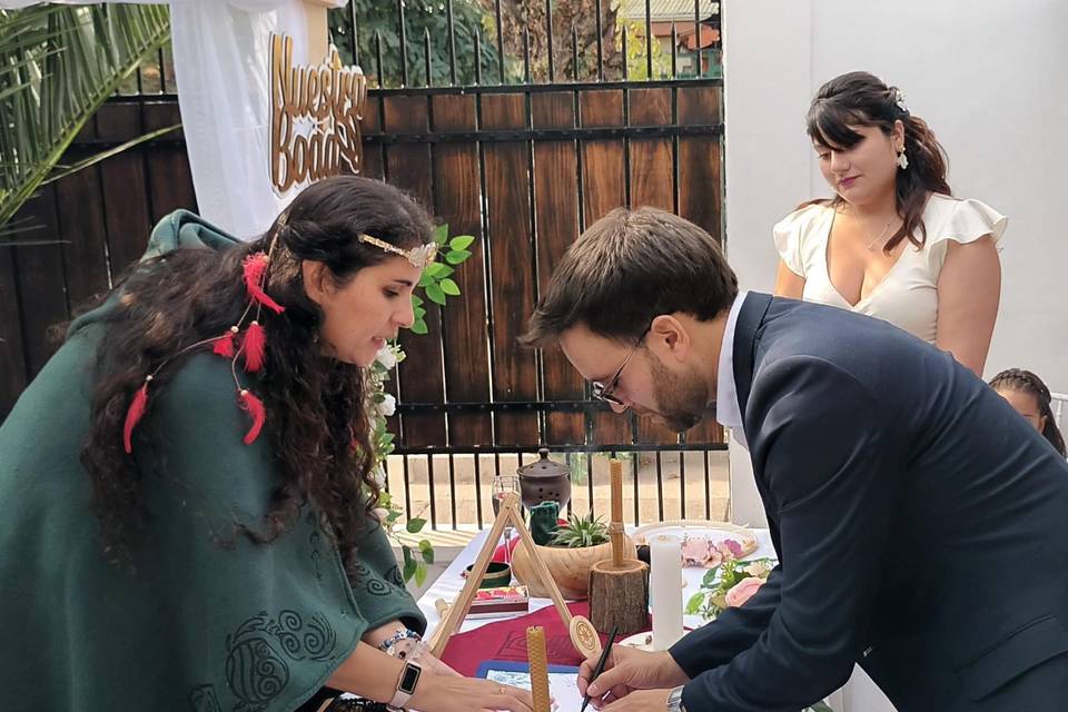 Sacerdotisa Alí, Wedding Planner