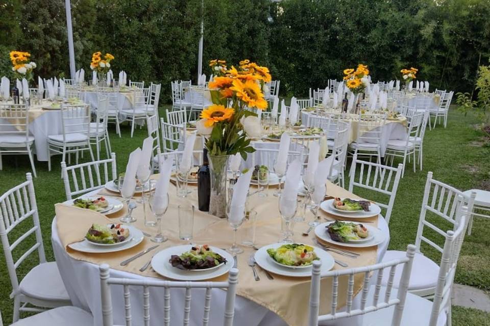 Servicios Gastronómicos Simonelli, Banquetería