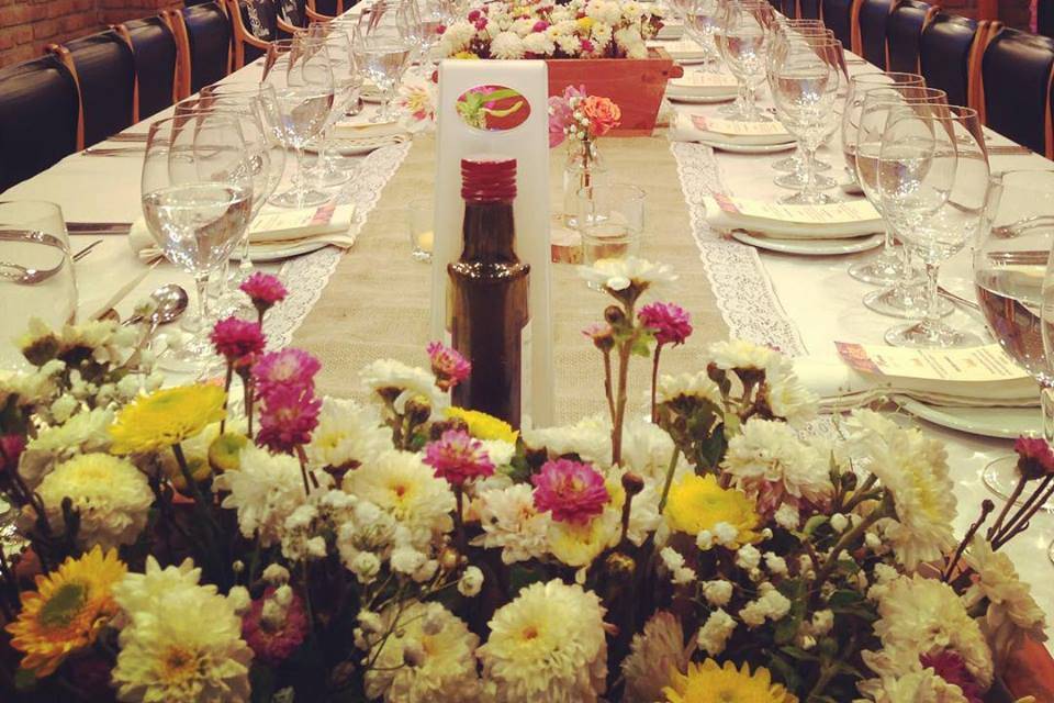 Si Acepto Detalles De Bodas, Decoración