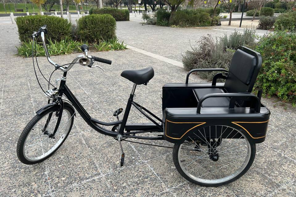 Triciclo La Vuelta Bonita, Autos