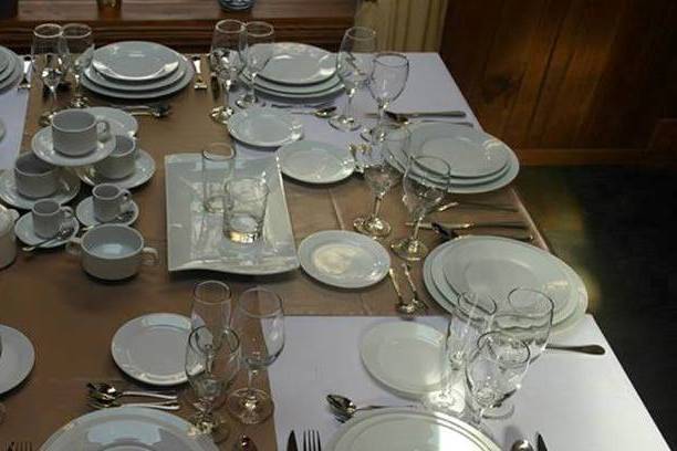Vajillas Gourmet, Decoración