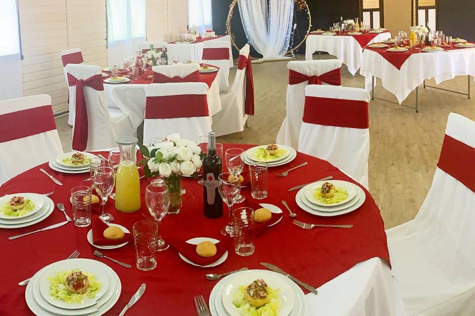Vesta Eventos, Banquetería
